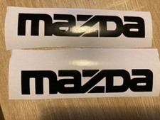 MAZDA DECALS STICKERS X2