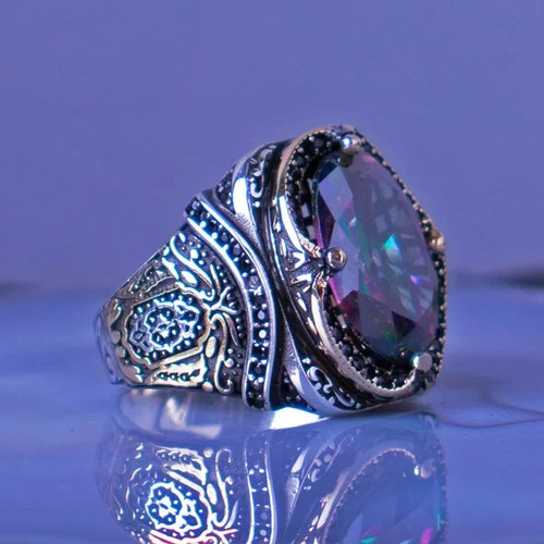Mystic topaz 925 sterling - mystic,
