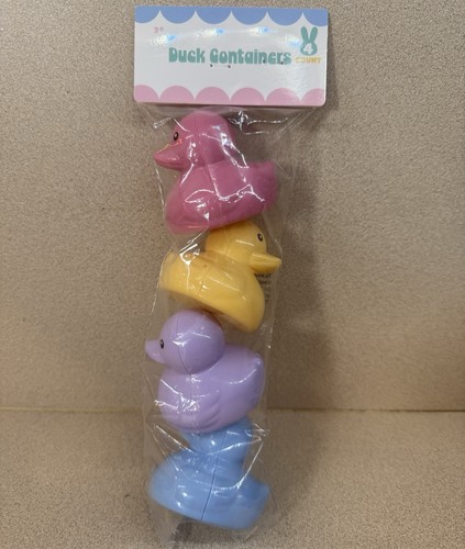 New plastic fillable duck - new,