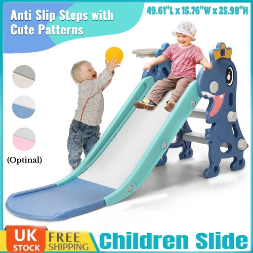 Folding garden slide climber - slide,