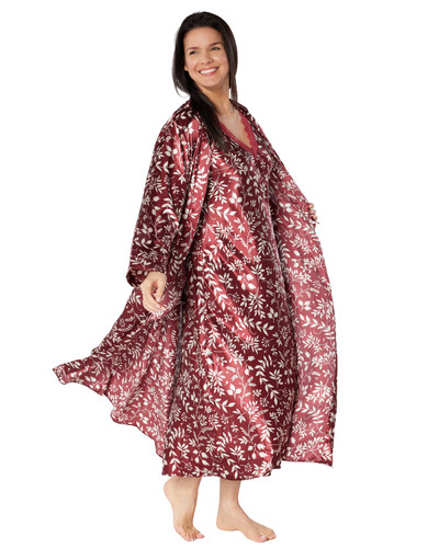 Womens satin floral print - womens,