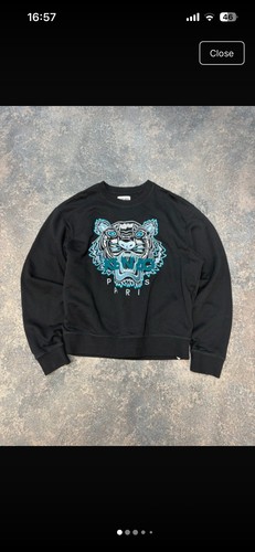Kenzo paris tiger embroidered - kenzo,
