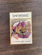 Vintage Delta Air Lines Playing Cards Unopened ( New Orleans)