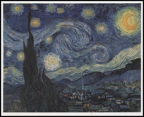 Exhibition card vincent van - vincent,