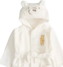 3-6 Months Cream Hooded Plush