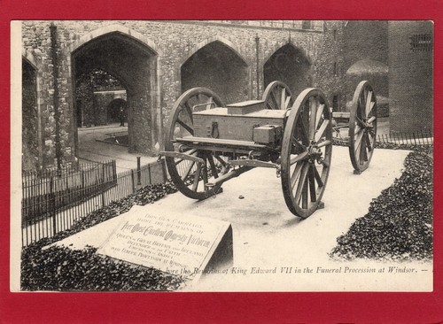 Funeral gun carriage - carriage, king