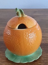 Covered Pot Jam Jar / Mustard