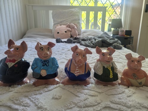 Vintage wade natwest pigs full - wade,
