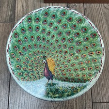 Vintage Peacock Biscuit Tin  Peek Frean  & Co London 
