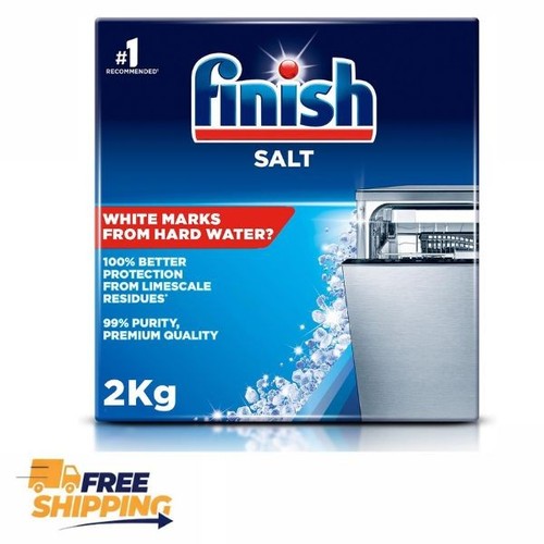 Finish dishwasher salt 2kg - dishwasher,