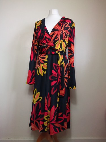 Issa london black orange - black,