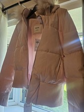 Hollister Women Pink Puffer