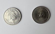 British Five Pound Coins x2