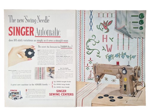 1955 vintage singer sewing