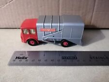 Matchbox 4.5” K-7 REFUSE TRUCK King Size Red & Silver Lorry Diecast Toy Lesney