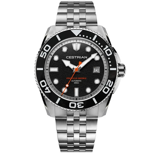 Cestrian pro dive black dial - black,