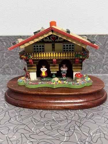 Vintage german weather house - weather,