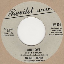 Darrell Banks Our Love Revilot (styrene) Soul Northern Motown