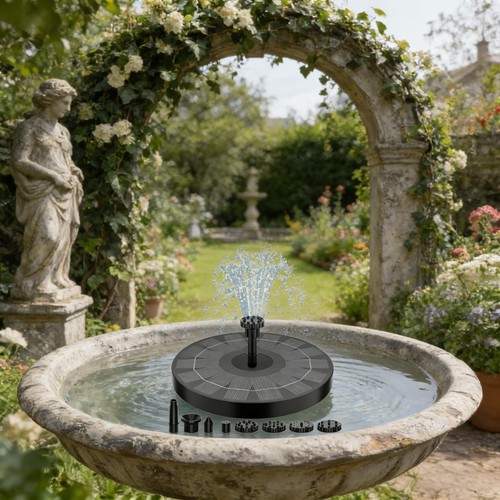 Water pumps floating garden - water,