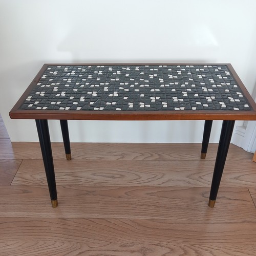 1960 black white mosaic - 1960,