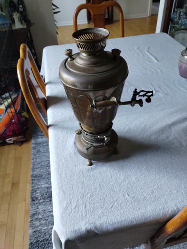 Antique russian samovar tea - samovar,