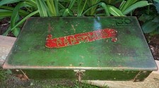 Scarce Ransomes Wooden Tool Box / Parts Box Ransomes Lawnmower C1930s 