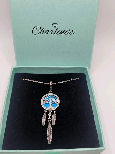 Dreamcatcher blue s925 - dreamcatcher,