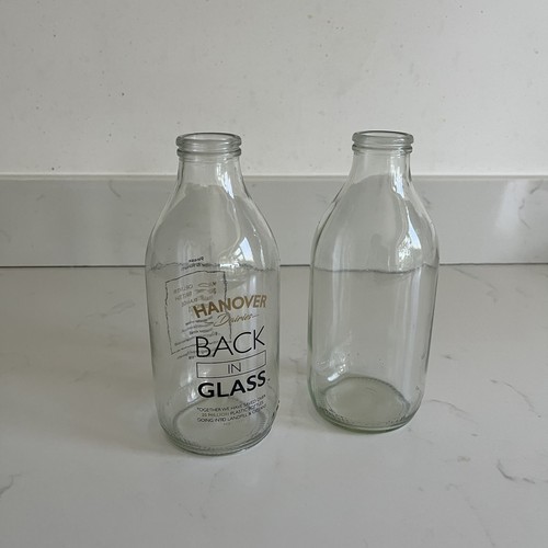 Empty glass milk - empty,