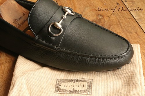 Gucci black leather silver - black,
