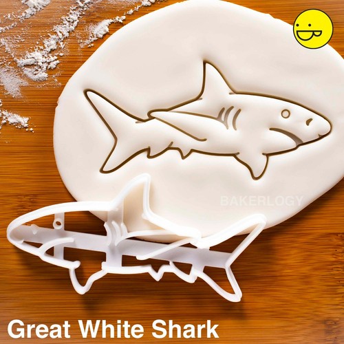 Great white shark - great,