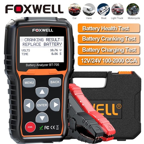 Foxwell bt705 12v battery - 12v,