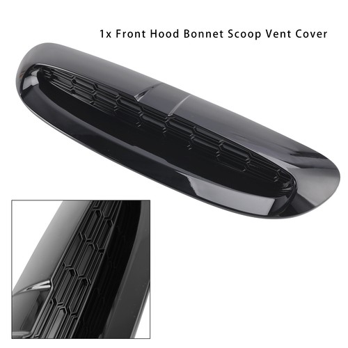 Gloss black bonnet scoop - scoop, air