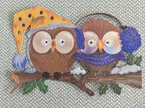 Cute owl die - cute, tattered
