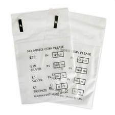 Coin Denominated Bags | No Mixed Coin Bags Sterling Retail Bags 100% Recyclable