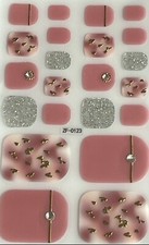 TOE NAIL WRAPS - PEEL OFF AND