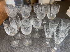 Nice Lot of  20 x Cut Crystal