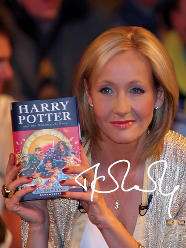 Rowling signed autograph - jk,