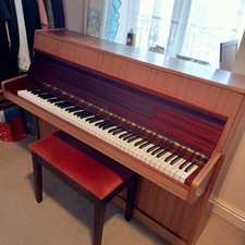 Fuchs & Mohr German Walnut Mahogany Piano
