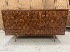 Swoon Terning Sideboard,  Dark Brown Acacia RRP969