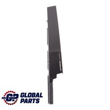 Seat Ibiza Mk5 Door Pillar Exterior Cover Black Glossy Front Left N/S 6F0837901G