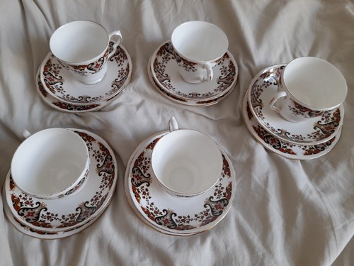 Colclough coffee tea cup - x6,