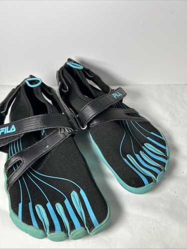Fila womens skele toes black - skele-toes,
