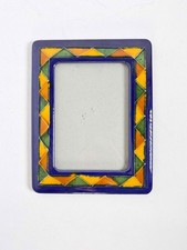Mosaic Tile Mediterranean Styled Standing Picture Frame Portrait 7x5 | Vintage