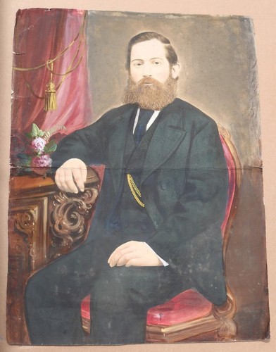 Antique painting portrait of - antique,