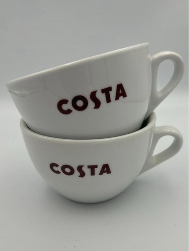 Pair large cups costa coffee - pair,