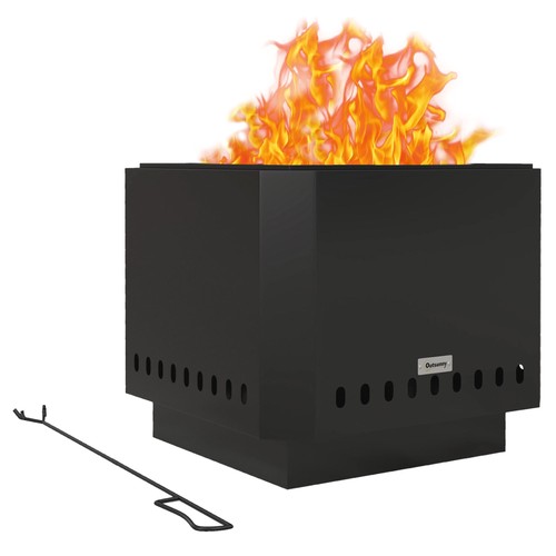 Outsunny smokeless fire pit - fire,