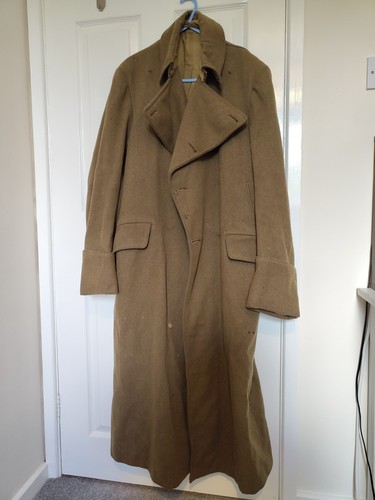 Ww2 era army greatcoat - era,