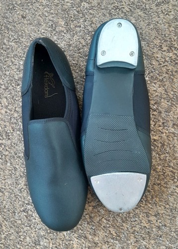 Flexdans black tap shoes size - flexdans,
