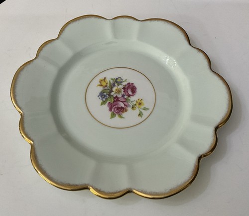 Vtg salisbury green bone china - bone,