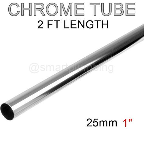 Chrome tube foot - chrome,